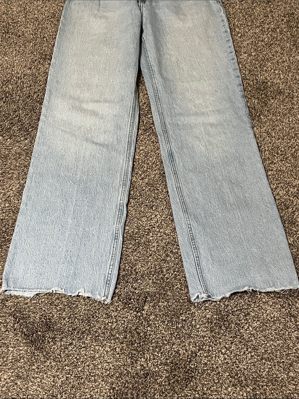 Abercrombie & Fitch The 90’s Relaxed Jean High Rise Curve Love 29 Long - Picture 4 of 12